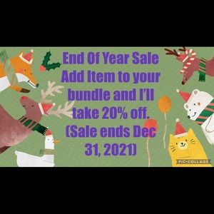 20% Off Sale